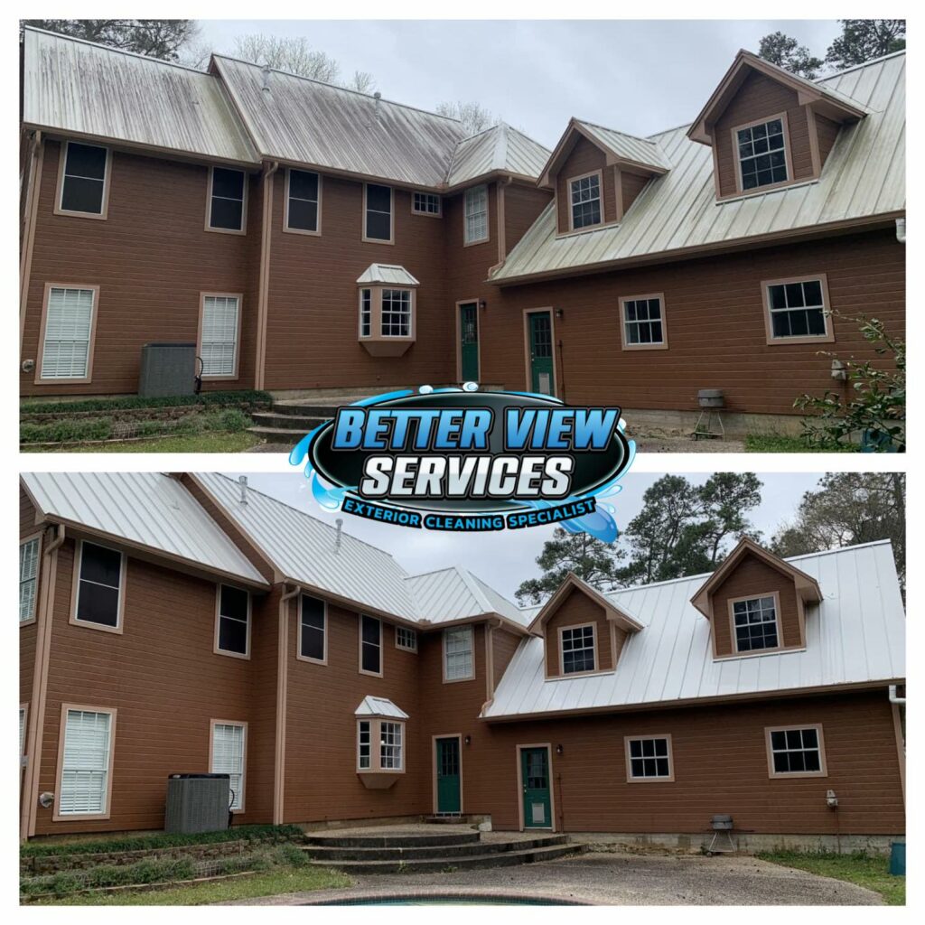 Houston roof cleaning near me